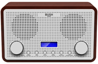 Bush Walnut Wooden DAB Radio